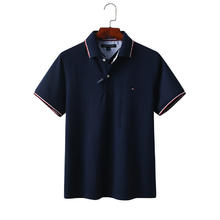 TOMMY HILFIGER 美国TOMMY HILFIGER汤米polo衫男棉短袖休闲翻领夏