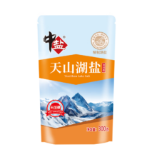PLUS会员、需凑单换购：中盐 天山湖盐 300g 未加碘