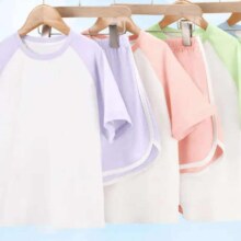 迪士尼（Disney）男女童夏装舒服柔软短袖两件套 儿童家居服