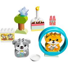 百亿补贴：乐高 LEGO 得宝系列 10977 呆萌小狗和小猫 My First Puppy & Kitten with Sounds