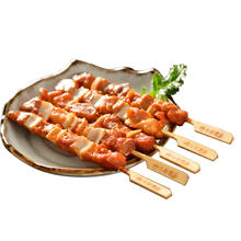 华都食品 骨肉相连 2斤/袋/25串 鸡腿肉串鸡脆骨串空气炸锅食材烧烤
