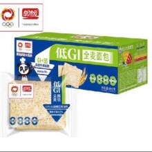 盼盼 全麦吐司面包  低GI全麦面包440g/箱