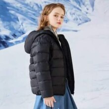 断码清仓，Snow Flying 雪中飞 儿童连帽90%羽绒服 多色
