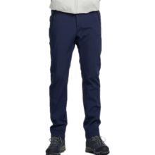 伯希和（Pelliot）【风盾】软壳裤男女情侣秋冬户外加绒加厚防风防泼水保暖高弹透气 【男款】藏蓝色 L
