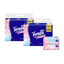 得宝 Tempo 头盔/黑豹款抽纸4层90抽24包（拍2赠手帕纸24包）