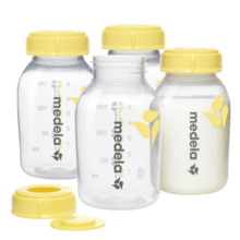 美德乐（Medela）奶瓶/储奶瓶 150ml 4个装 pp奶瓶