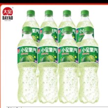 plus会员：大窑汽水 小窑冻梨味青柠味橙味碳酸饮料 520ml 青柠*4*2件+冻梨*4*2件 共16瓶