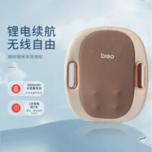 倍轻松（breo）腰部按摩器 Back 3E腰部按摩仪无线锂电热敷背部按摩器按摩仪 国家补贴妈妈生日实用礼物女男高档 Back 3E充电款【礼盒款】