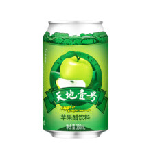 天地壹号 苹果醋饮料330ml*6罐买一送一 共12罐（旧日期）
