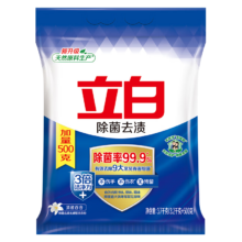 PLUS会员：立白 除菌去渍洗衣粉 大袋7.4斤