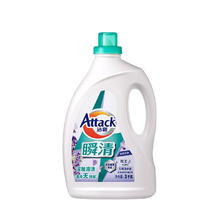 洁霸 瞬清洗衣液 3kg 紫藤花香