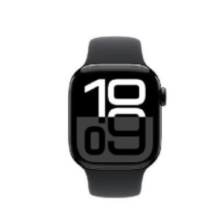 PLUS：Apple Watch Series 10 智能手表 42毫米 亮黑色 GPS款