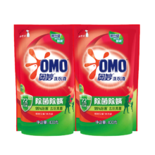 奥妙 除菌除螨天然酵素洗衣液 400g*2袋