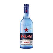 红星 二锅头酒 绵柔8纯粮 蓝瓶 43%vol 清香型白酒