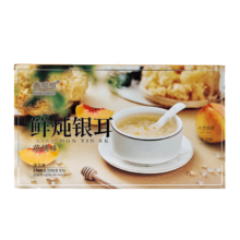 燕叨叨 鲜炖黄桃银耳羹198克*8瓶礼盒装