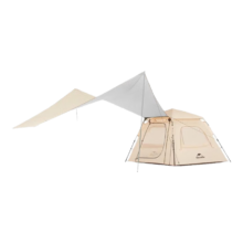 20 点PLUS会员：Naturehike Ango全自动速开公园帐篷涂银一室一厅户外露营防晒便携2-3人