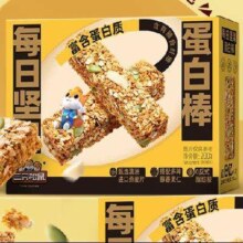 PLUS会员：三只松鼠 每日坚果蛋白棒200g