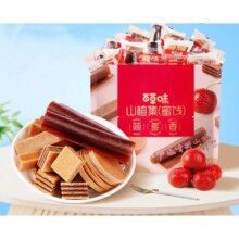88VIP：百草味 山楂集500g（约30包）
