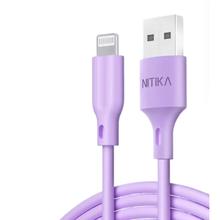 NITIKA 星系源 MFi认证 亲肤数据线 USB接口苹果线 100cm
