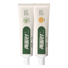 plus会员：两面针（LMZ） 健齿护龈牙膏 2支220g香橙+薄荷 *2件