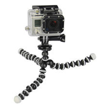 景胜 KYOTSU Gopro hero7/6/5/4/3大疆OSMO ACTION通用款小蚁八爪鱼支架 多功能三脚架固定配件 gopro配件