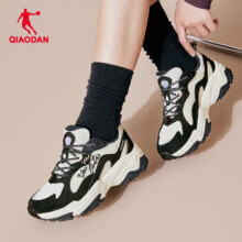 乔丹QIAODAN 锦鲤2.0女子厚底老爹鞋