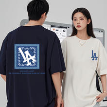 LA&WP联名款纯棉短袖男女同款