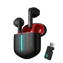 漫步者 HECATE 15MS零感延迟 GT2S雷霆版 蓝牙耳机 长续航  黑红