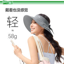 蕉下 遮阳帽女四季渔夫帽太阳帽女士防紫外线遮阳帽时尚百搭 深空灰