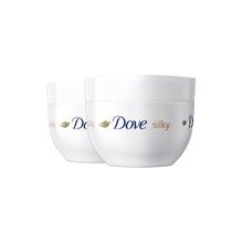 多芬 身体乳300ml*2蚕丝持久滋润补水保湿大白碗润肤