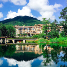 长白山万达度假区10店2晚连住含夏季权益+下午茶/电影票