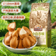 Three Squirrels 三只松鼠 袋装小白杏核100g*5袋（500g）