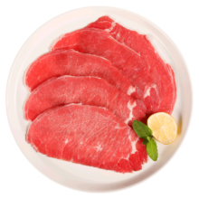 百里炙 原切保乐肩肥牛片500g*2件
