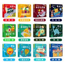 宝宝早教书系列 宝宝的奇妙洞洞书 儿童书籍0-1-2-3岁 宝宝启蒙认知翻翻看图书 中英双语幼儿启蒙婴幼儿看图识物卡片婴儿0-3岁1到2婴儿书籍一两三岁绘本早教书籍 【12册】宝贝奇妙洞洞书第二辑全1