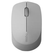 雷柏 M100G 2.4G蓝牙 双模无线鼠标 1300DPI 时尚灰