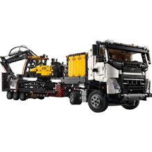 乐高 LEGO 机械组系列 42175 Volvo FMX 卡车和 EC230 绿色动力挖掘机