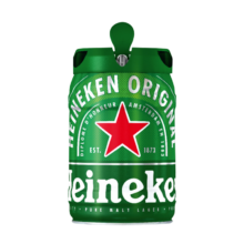 plus会员:喜力啤酒   铁金刚啤酒 荷兰原装进口 5L桶装 （Heineken）