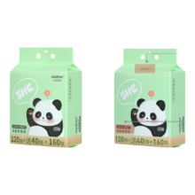 unifree 悬挂洗脸巾 160抽*1提 加厚一次性绵柔巾 家庭装