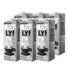 OATLY噢麦力咖啡大师燕麦奶咖啡伴侣植物蛋白营养早餐谷物饮料便携装 【咖啡大师】1L*6