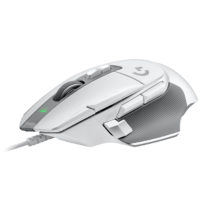 限地区、plus:罗技（G）G502 X有线游戏鼠标 g502进阶有线版 全新光学机械混合微动 HERO引擎 电竞鼠标  白色
