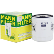 曼牌滤清器（MANNFILTER）国产机滤机油滤芯格滤清器过滤网适用福特发动机保养配件 W7015M 蒙迪欧 13-22款 2.0L 2.0T