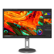 Plus:AOC 27英寸 4K IPS广色域 HDR400 Type-C90W 旋转升降 内置音箱 节能办公电脑显示器 U27N3R 国家补贴
