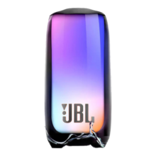 JBLPULSE5 音乐脉动五代 户外便携式蓝牙音箱 全面屏炫彩小音箱 低音炮 桌面音响 防水防尘 音响jbl 黑色【入会领10元优惠券】