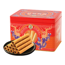 徐福记 原味鸡蛋卷铁罐800g