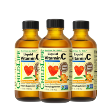 ChildLife童年时光宝宝vc儿童维生素c宝宝液体维c6个月+118ml/瓶 【3瓶】