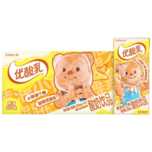 伊利 优酸乳 黄油芝士味200ml*12盒/整箱乳饮料*3件