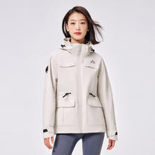 伯希和 PELLIOT 户外冲锋衣女三合一可拆卸抓绒保暖防风防水连帽登山服工装外套女