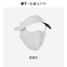 88VIP会员：蕉下 女款 全脸防晒面罩 深黛灰 AL33324