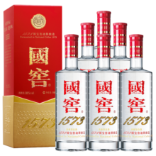 泸州老窖 国窖1573 浓香型白酒 38度 500ml*6瓶 整箱装 新老包装随机发货4289元 (月销7000+)