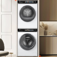 新品预售、PLUS会员：Haier 海尔 小红花-绽放版 云溪10KG 直驱洗烘套装 176PROW+176PROW